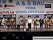 Kulturystyka juniorów +75 kg - dekoracje