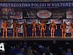 Kulturystyka mężczyzn powyżej 100kg - runda 1